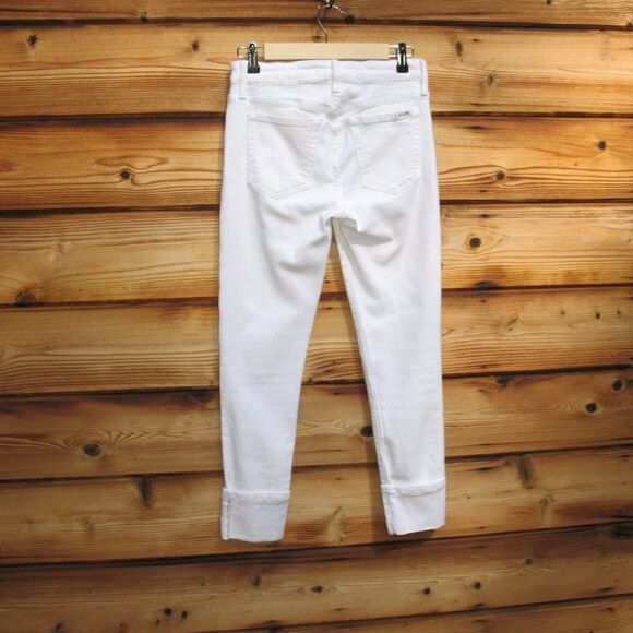Joe's Jeans Cuff Mid Rise Crop Jeans - Picture 5 of 9